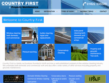 Tablet Screenshot of countryfirst.co.uk